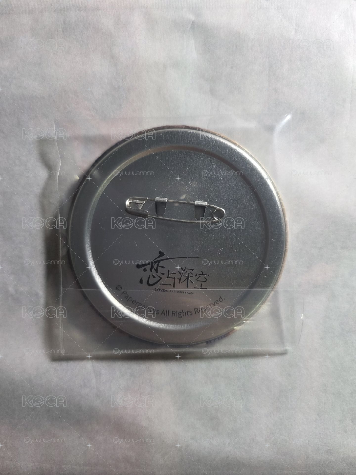 沈星回 心速失衡徽章