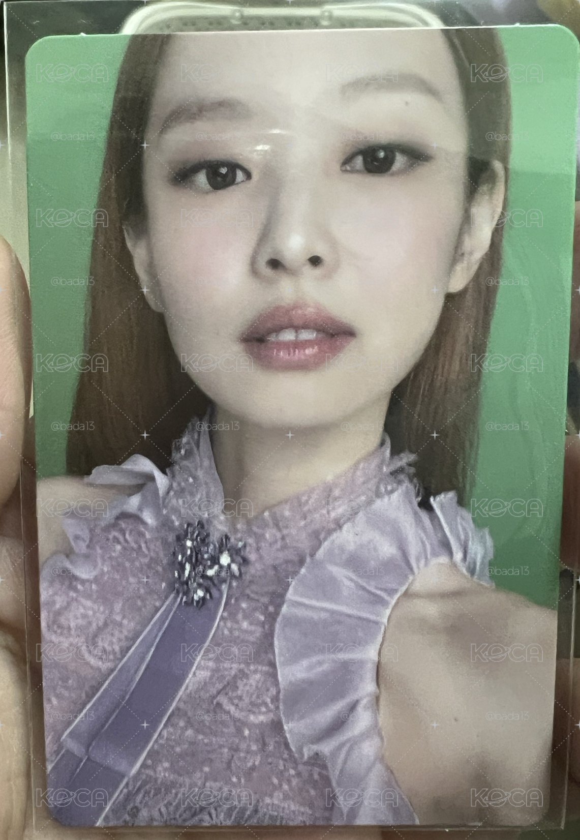 BLACK PINK Jennie BPTG YG 特典卡 
