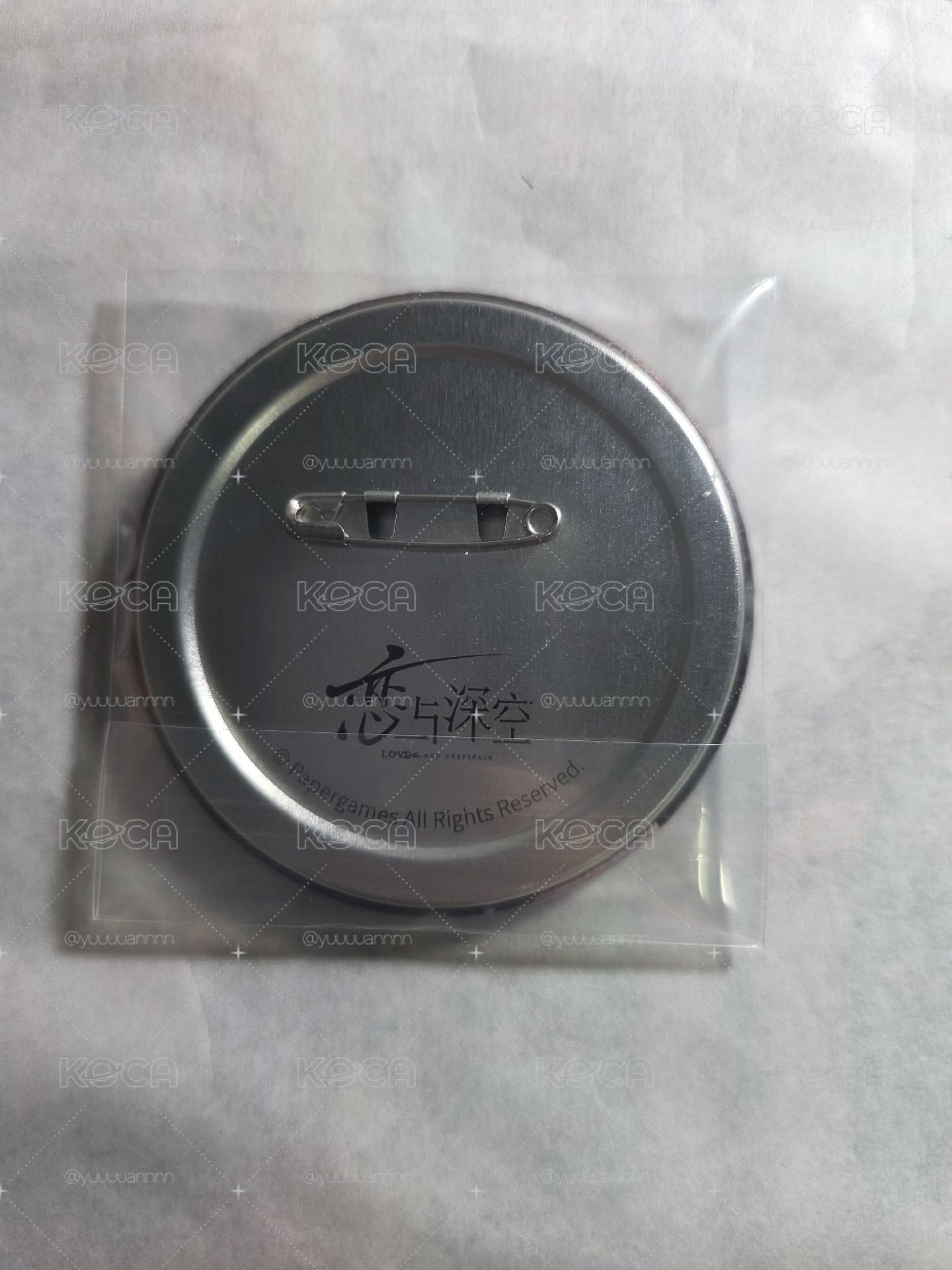 黎深 心速失衡徽章