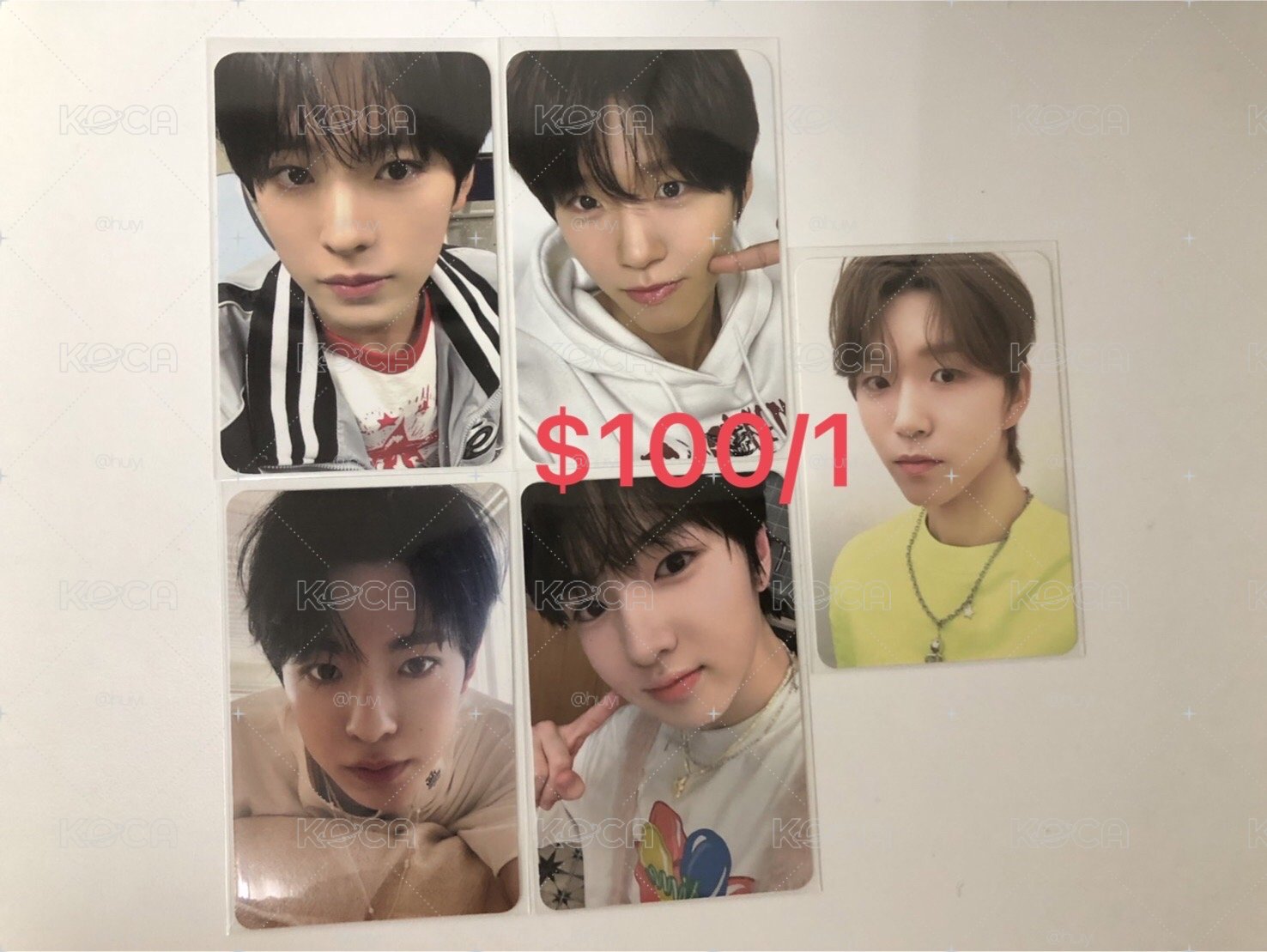 NCT WISH 滿額卡