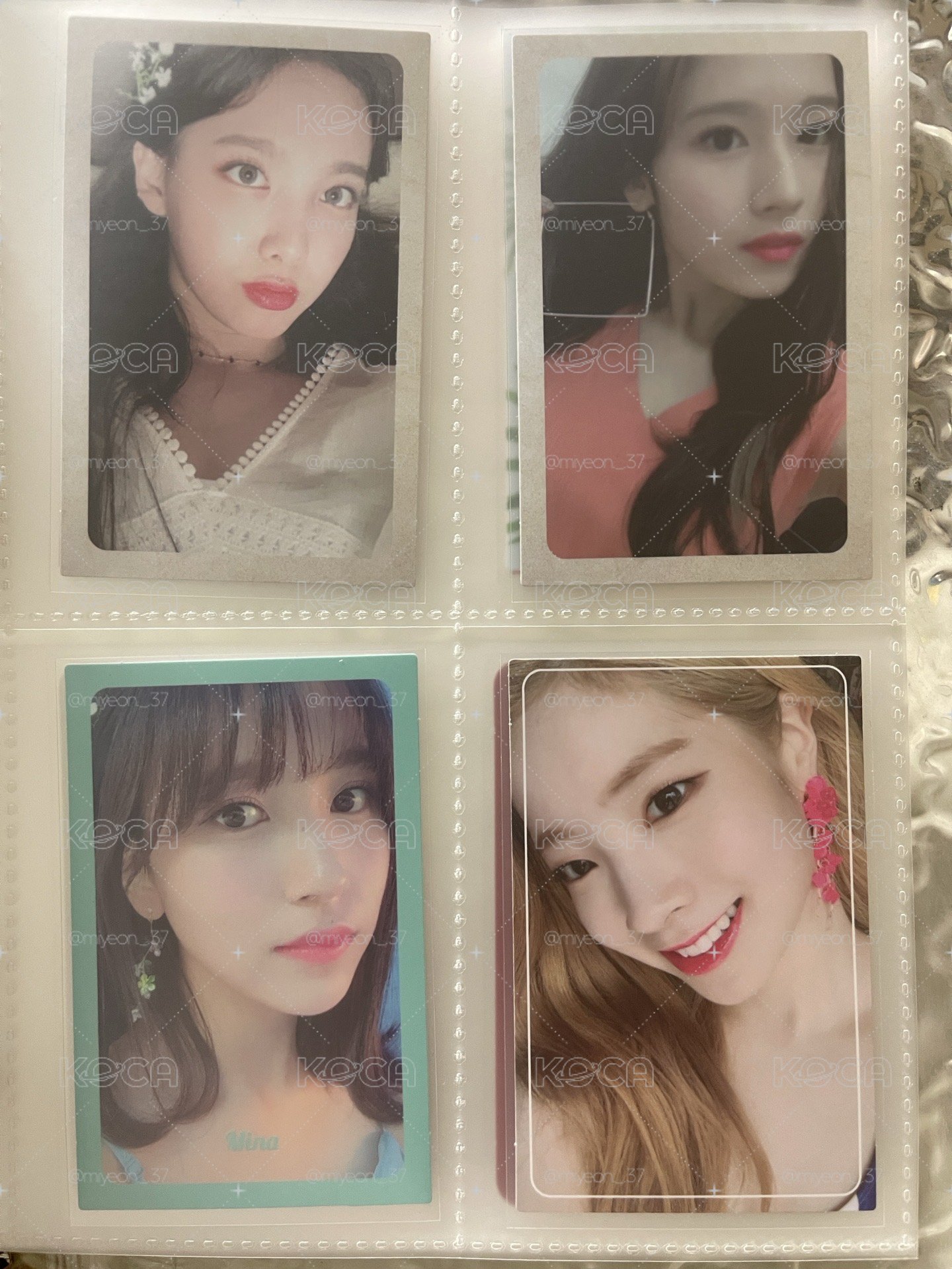 TWICE 專卡區