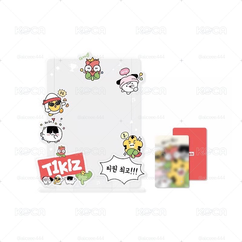 [T1klz] Photocard Stand立牌 全新含卡