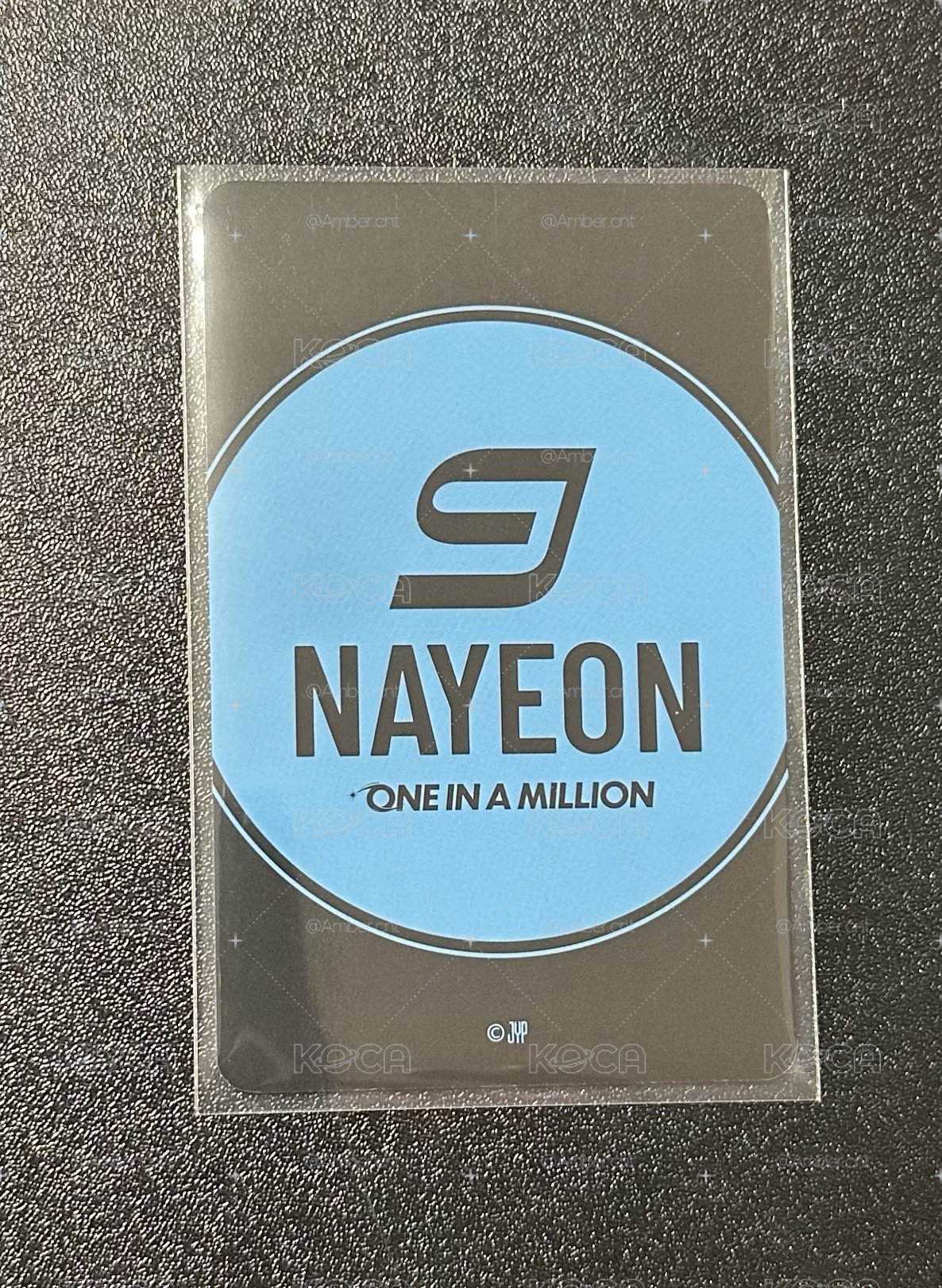 TWICE NAYEON 娜璉新國立手幅卡 🩵