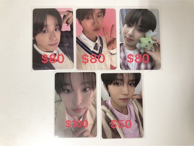 NCT WISH 專卡、特典卡