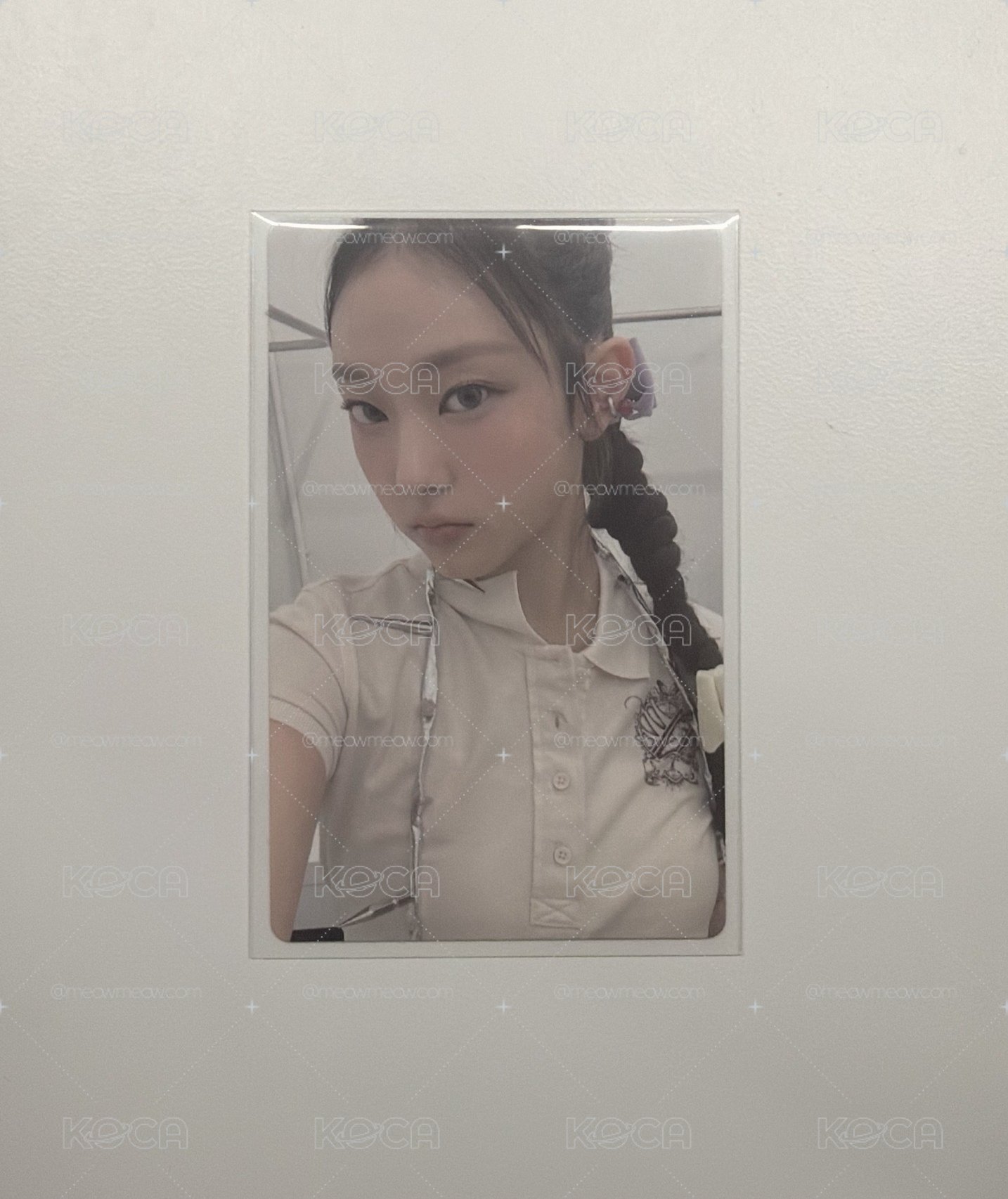 麻花辮貓特典卡