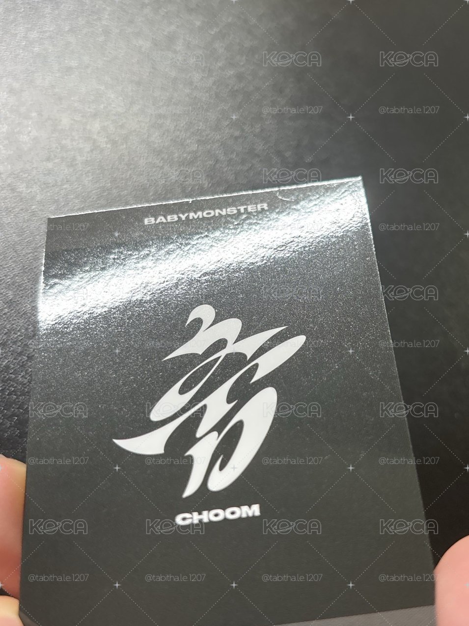 춤 (CHOOM) k4 專輯滿額 幸運卡 拍立得