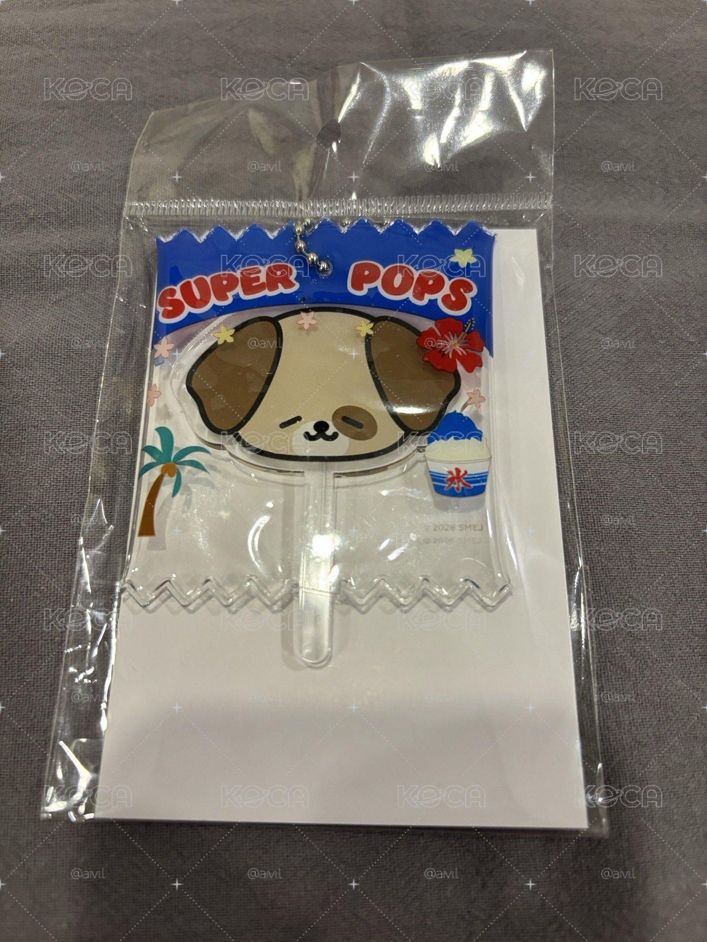Super Junior 日超 棒棒糖吊飾 SJ market