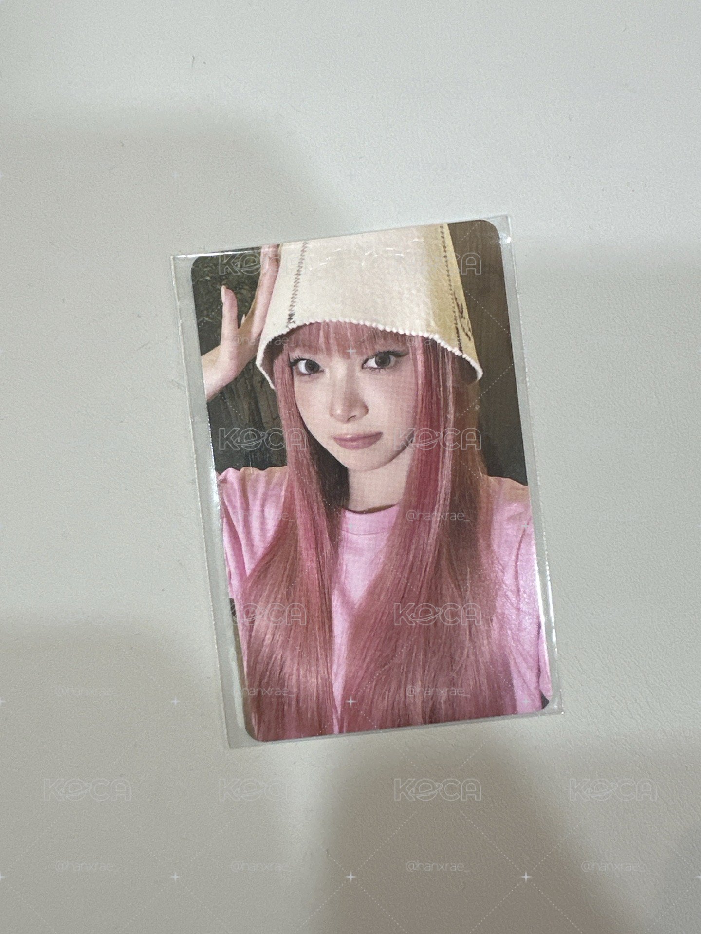 SAKURASPAGHETTI小卡】LE SSERAFIM hello82貓耳櫻采耳機櫻采- KOCA小卡