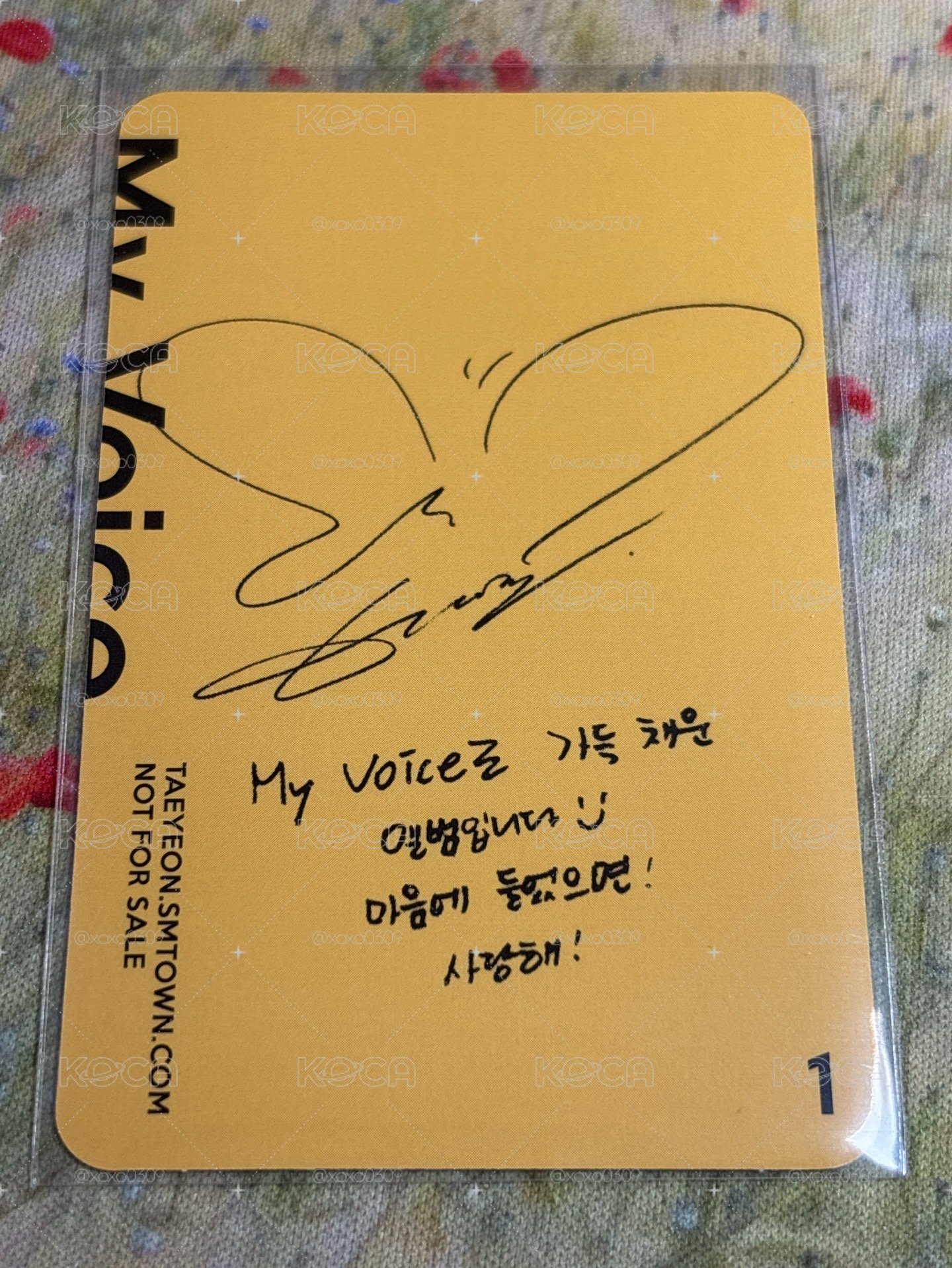 太妍 taeyeon my voice