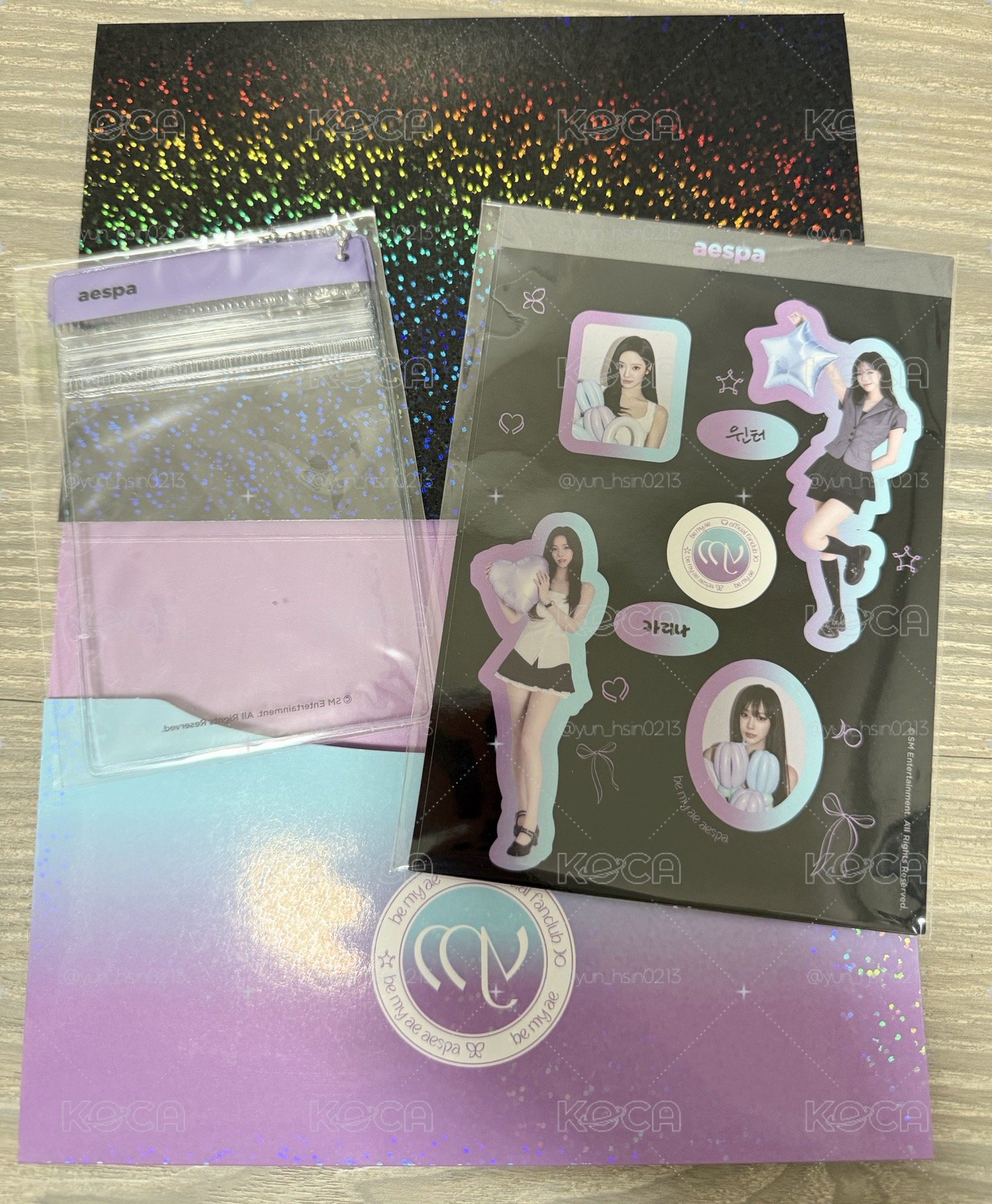 aespa國際版會員拆售