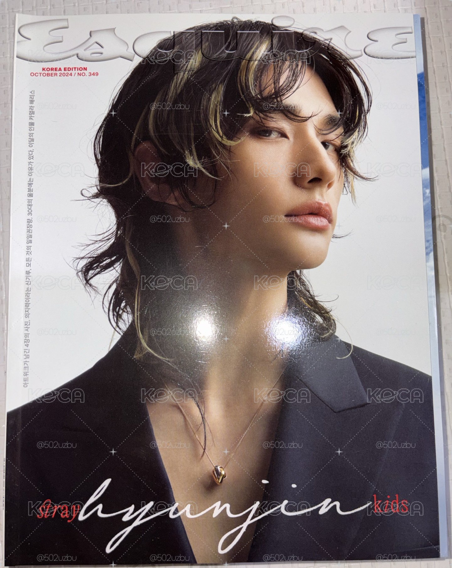 Esquire Korea2024 10月號鉉辰封面