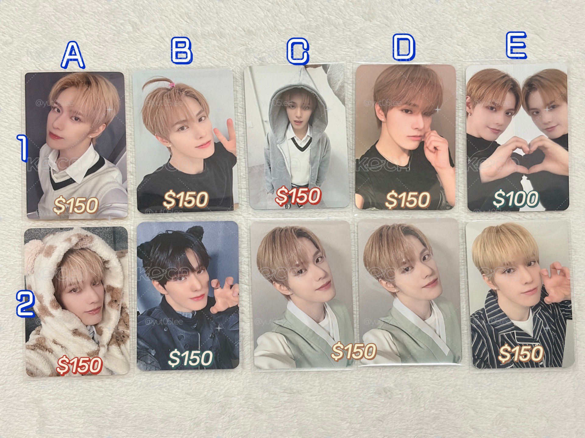 ꒰ xikers ꒱ 진식 咸珍植 迷六特典卡