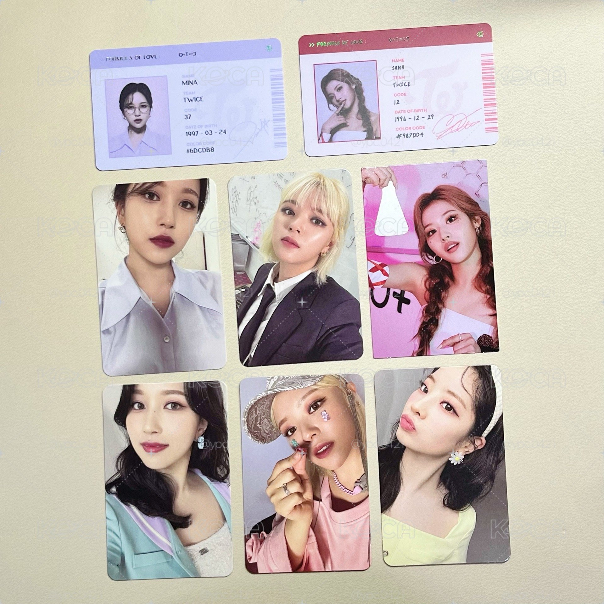 TWICE｜科學家👩‍🔬專卡
