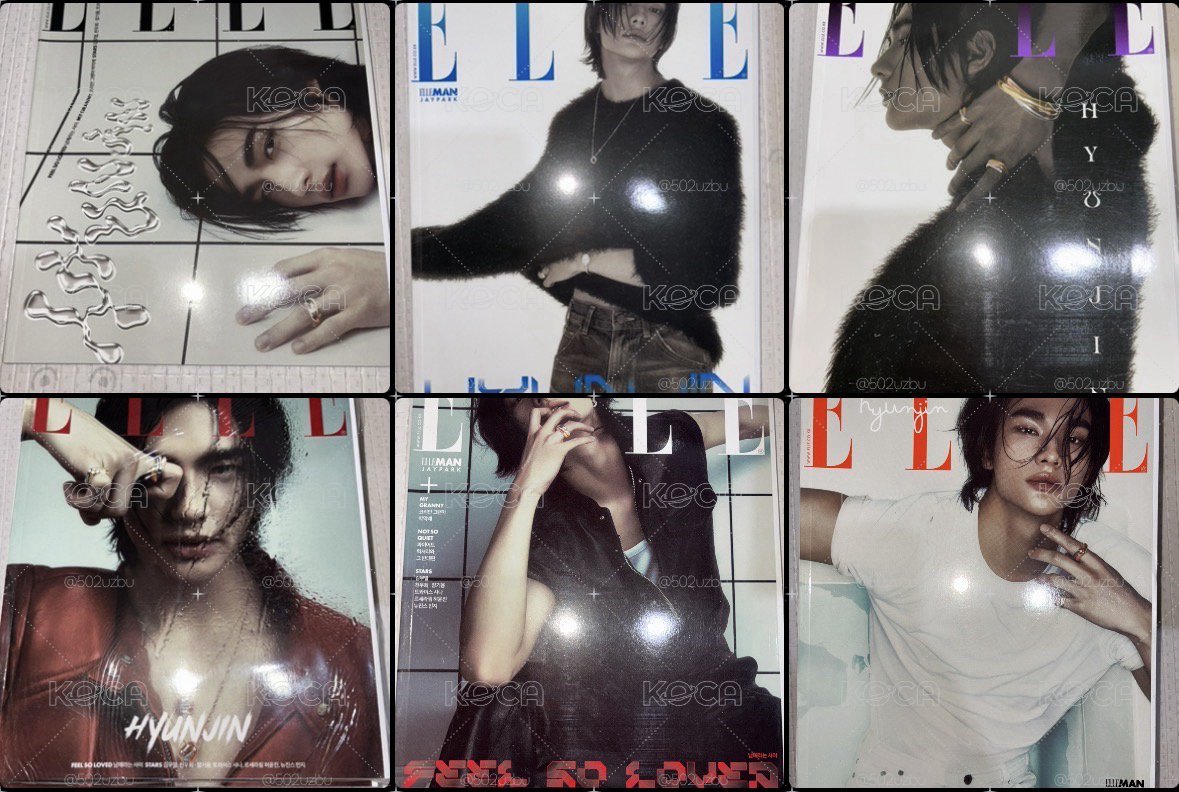 Elle 5月號鉉辰封面