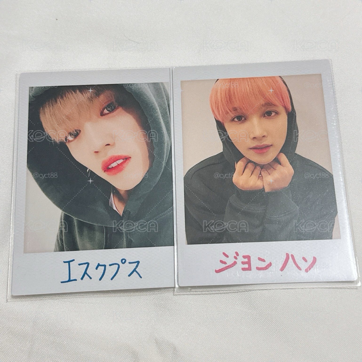 崔勝哲 尹淨漢 2018 JAPAN ARENA TOUR 'SVT' 日卡拍立得