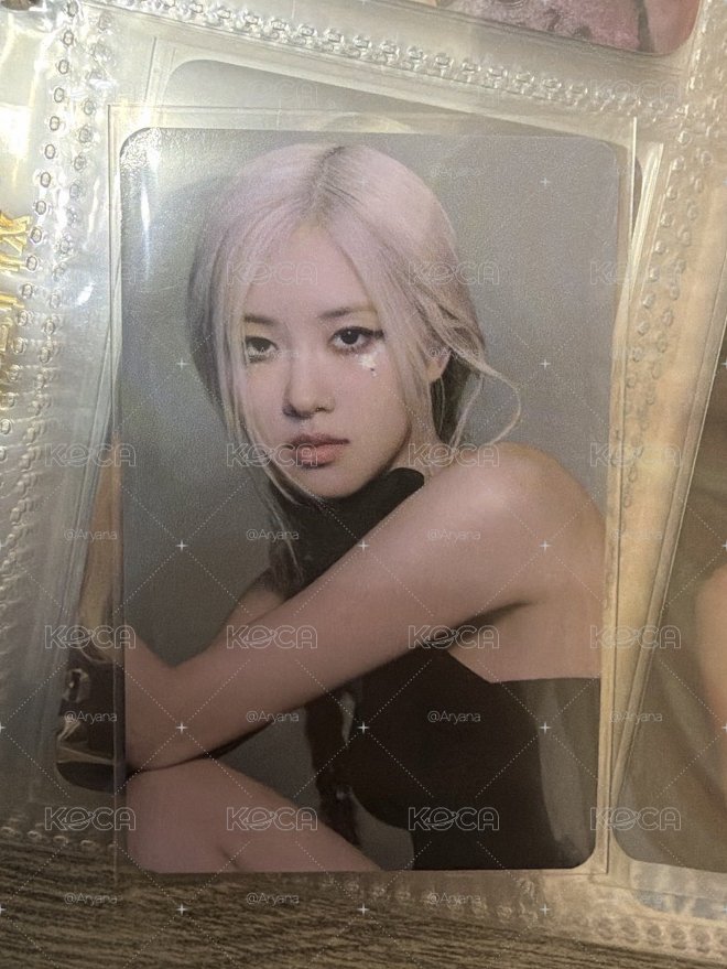 BORN PINK k4 團封 特典卡 淚鑽肉
