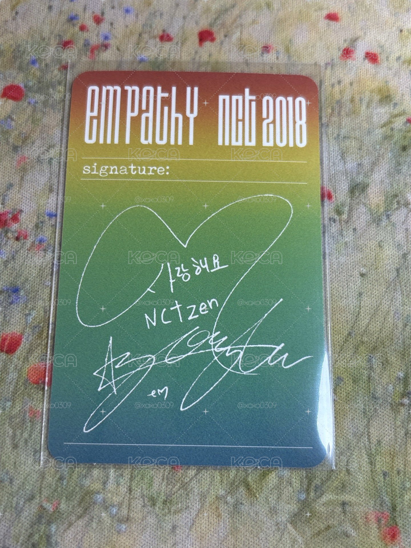 泰容 nct2018 專卡