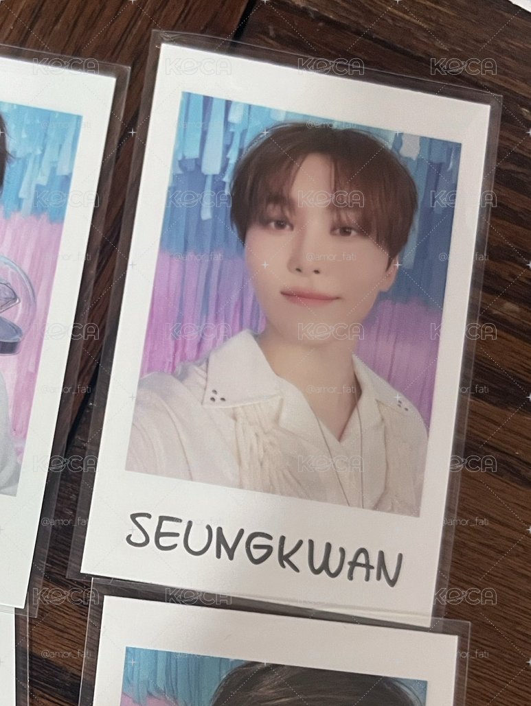 SVT💎 YAKUSOKU 拍立得貼 寛