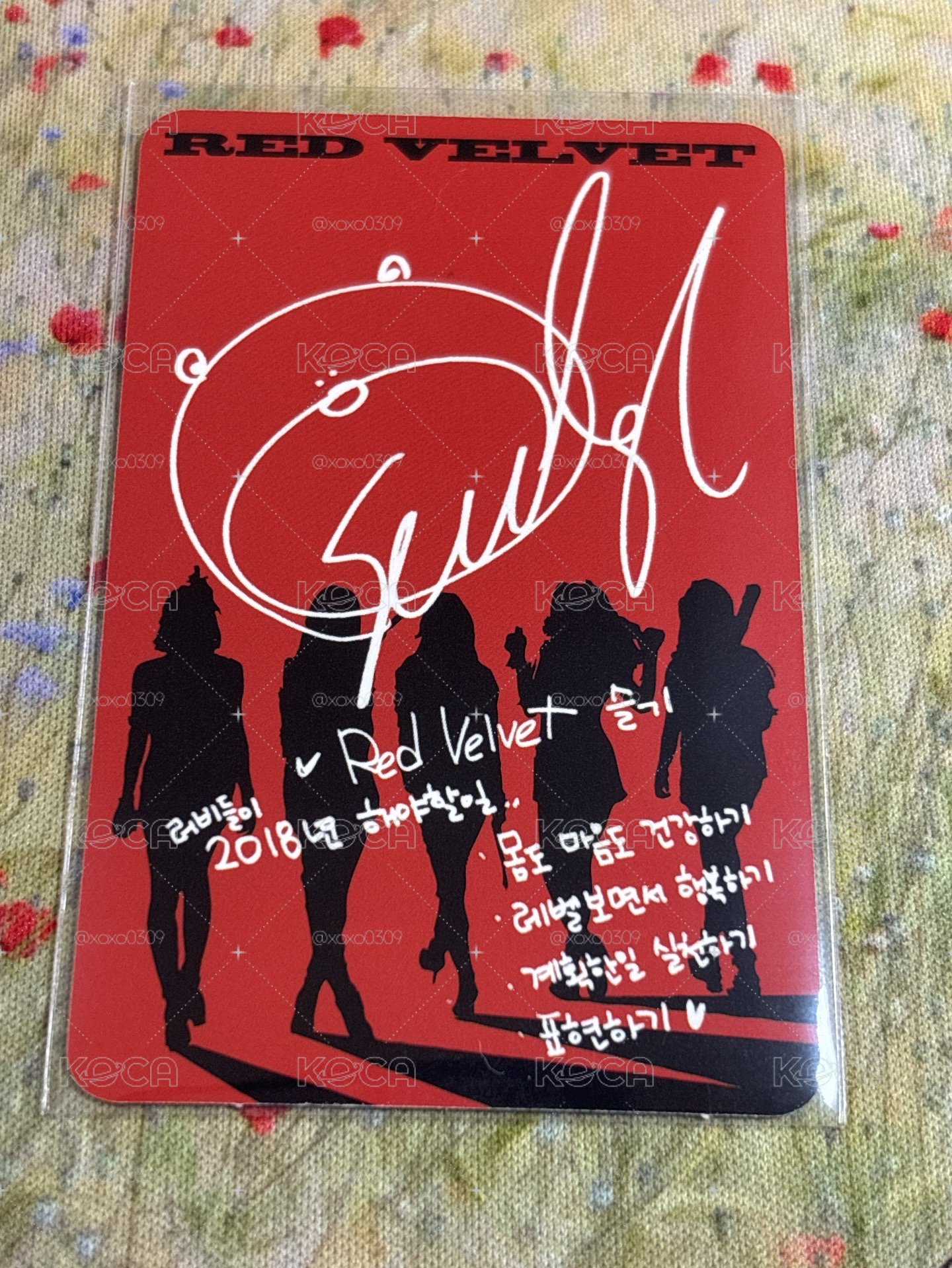 SEULGI bad boy 專卡