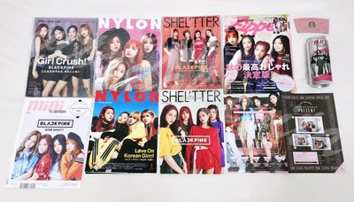 BLACKPINK JAPAN MAGAZINE SET 日文雜誌周邊區 🖤 編號見圖三 💕