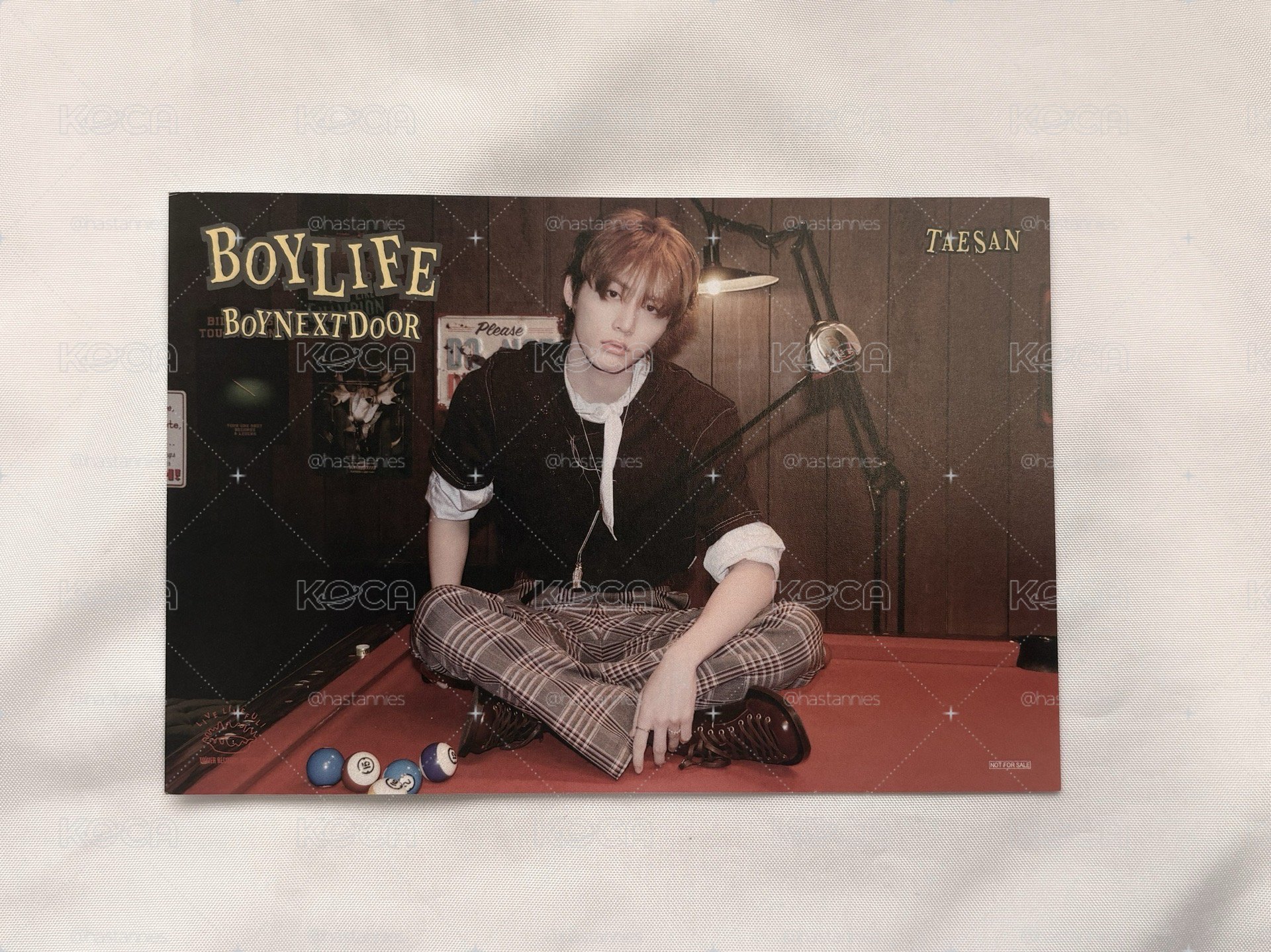 4 BOYLIFE明信片