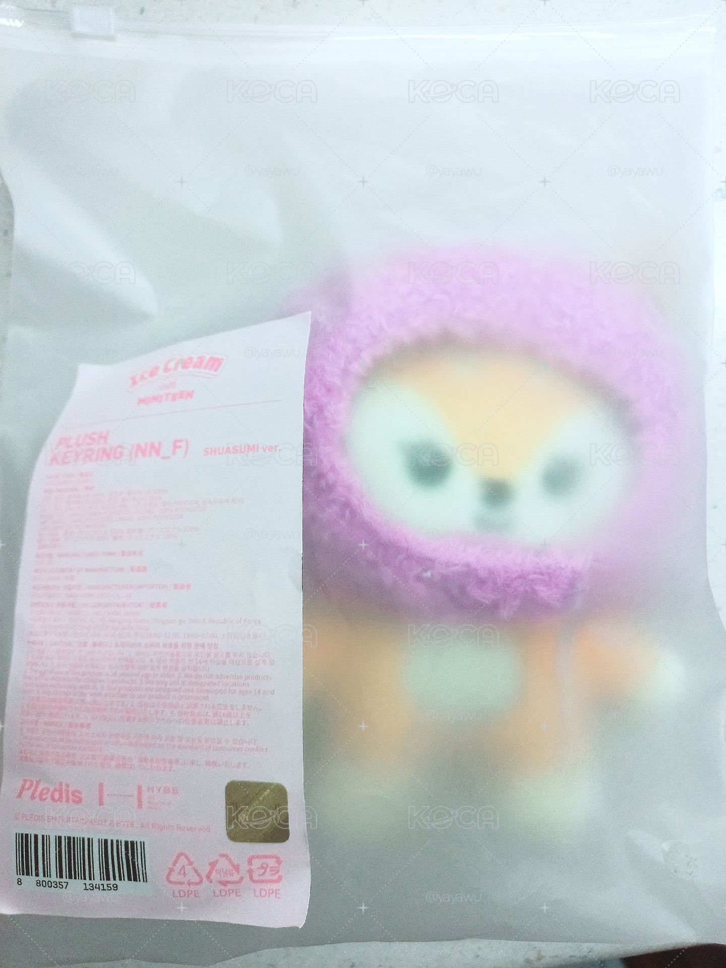 [🐰現貨]知秀 夏日miniteen 頭套刷咻米