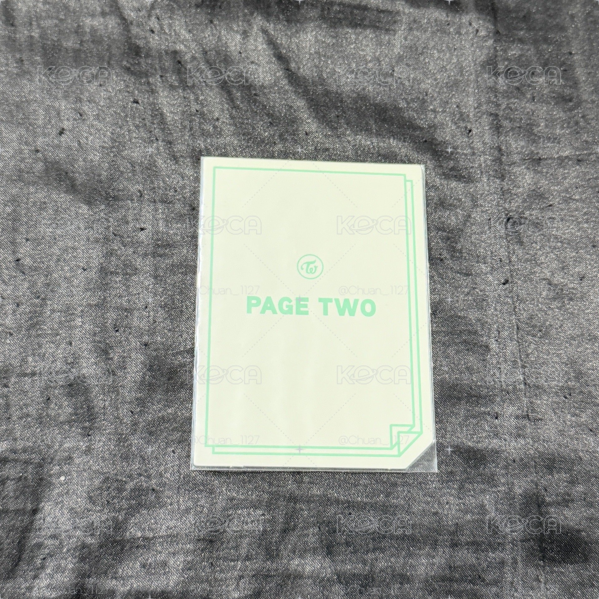 定延 迷二 PAGE TWO 專卡
