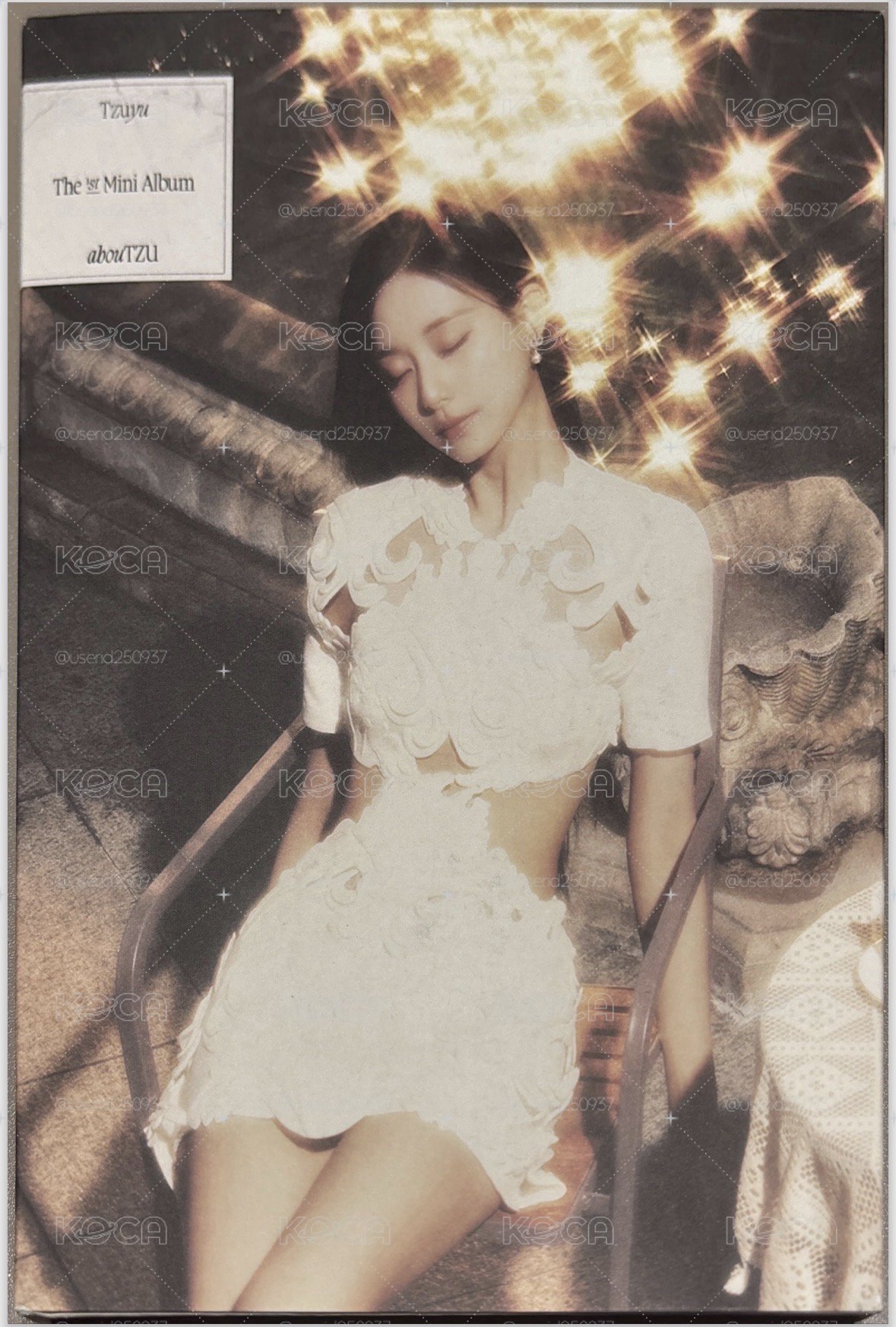 TWICE TZUYU - ABOUTZU 1ST Mini Album