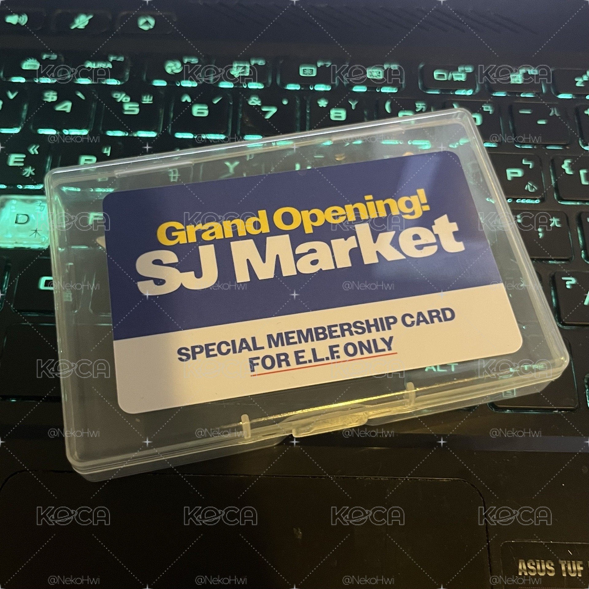 圭賢 SJ MARKET 台北 入場卡 / 場限卡 