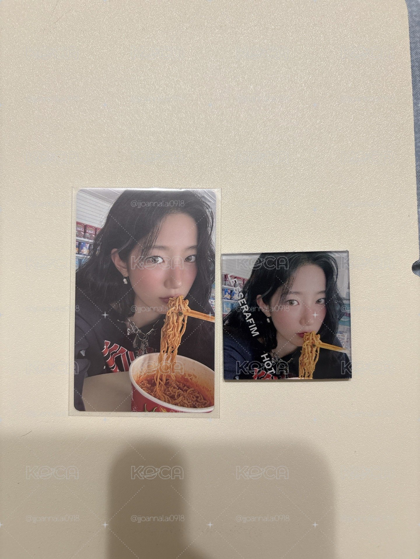 Kazuha吃泡麵wvs pb預售特典送磁鐵