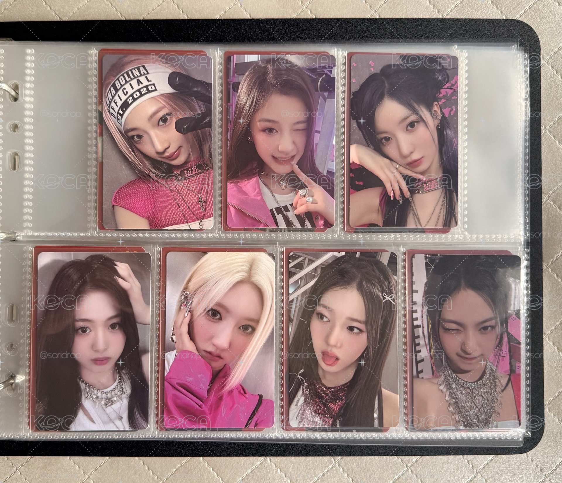 BABYMONSTER一週年WVS特典卡一套