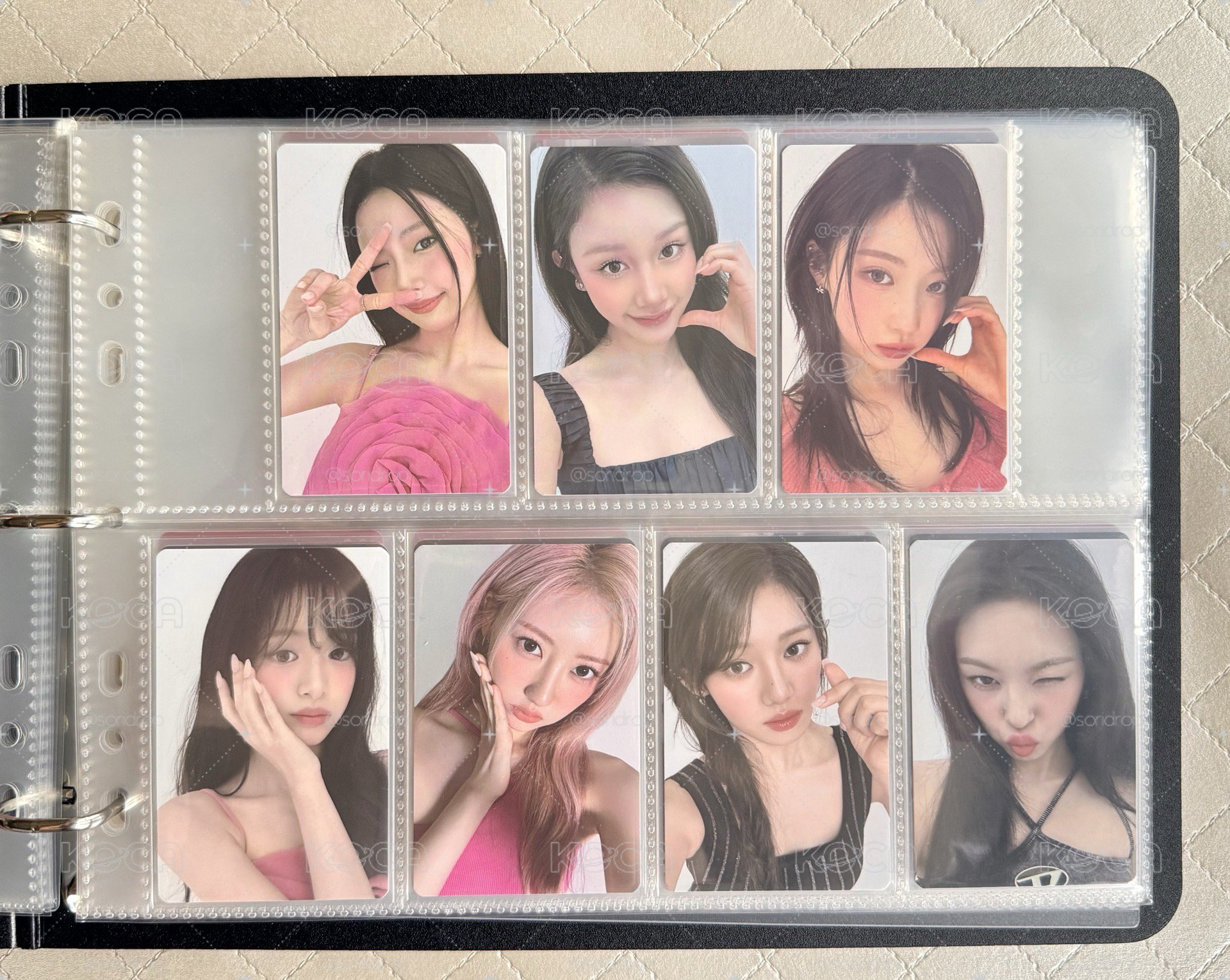BABYMONSTER Banila co 1.0成員小卡一套
