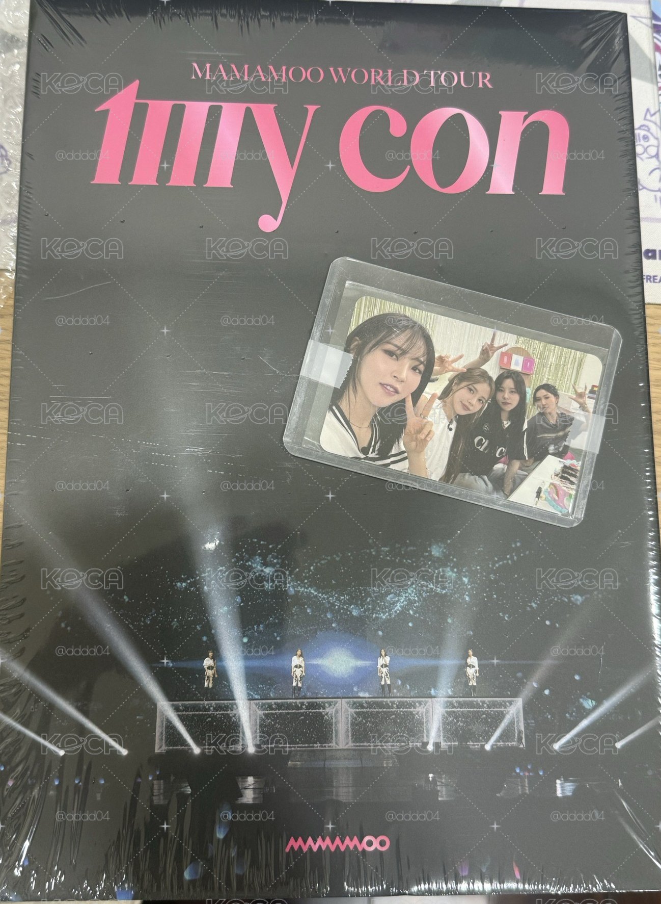 MAMAMOO WORLD TOUR [MY CON] Encore 寫真集 （含特典卡）