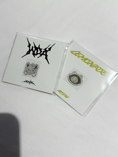 Lemonade快閃 金屬貼紙