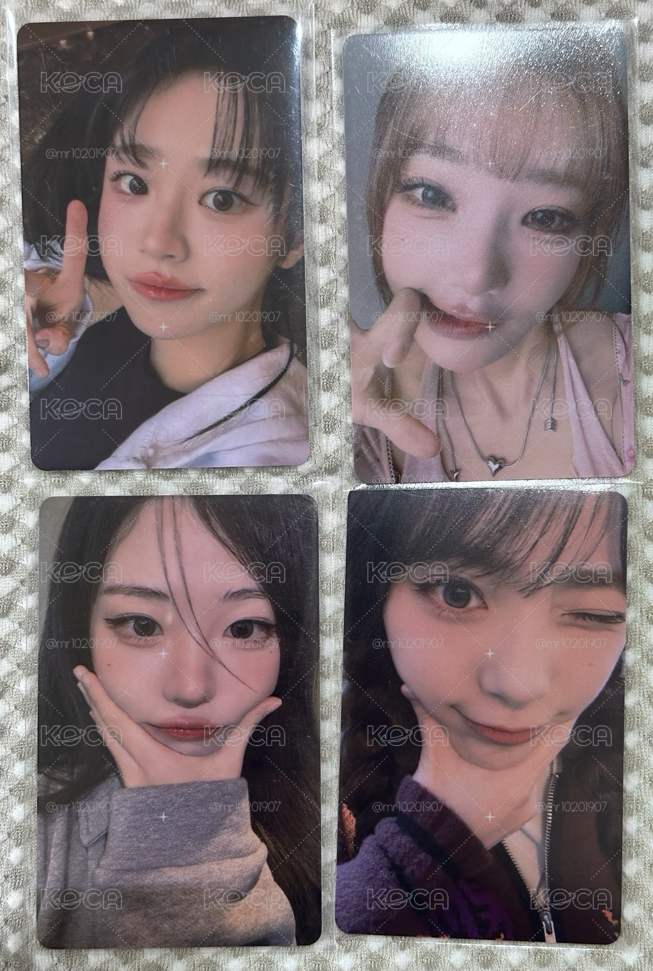 QWER 韓安Snapism小卡