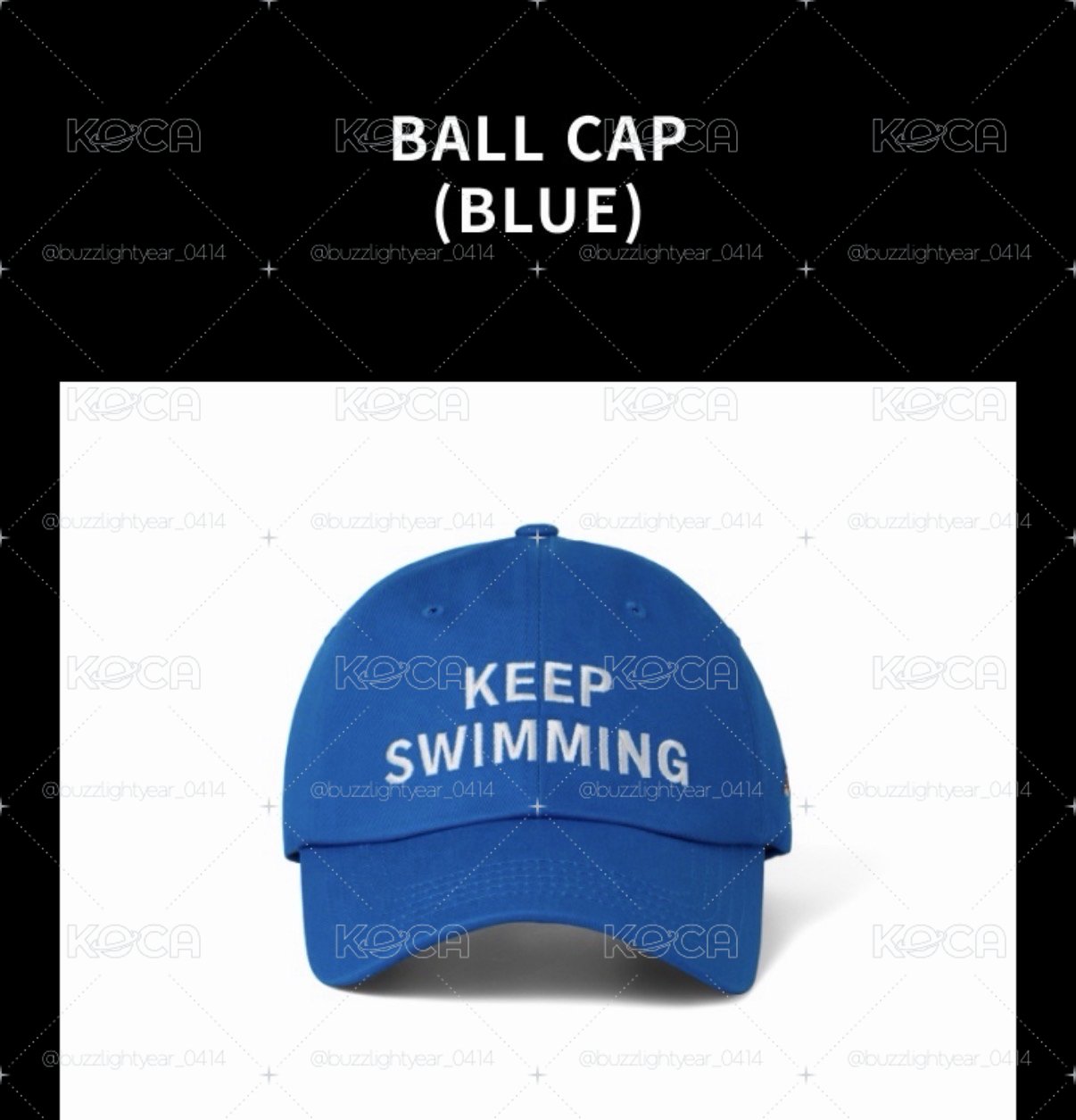 BTS SWIM球帽
