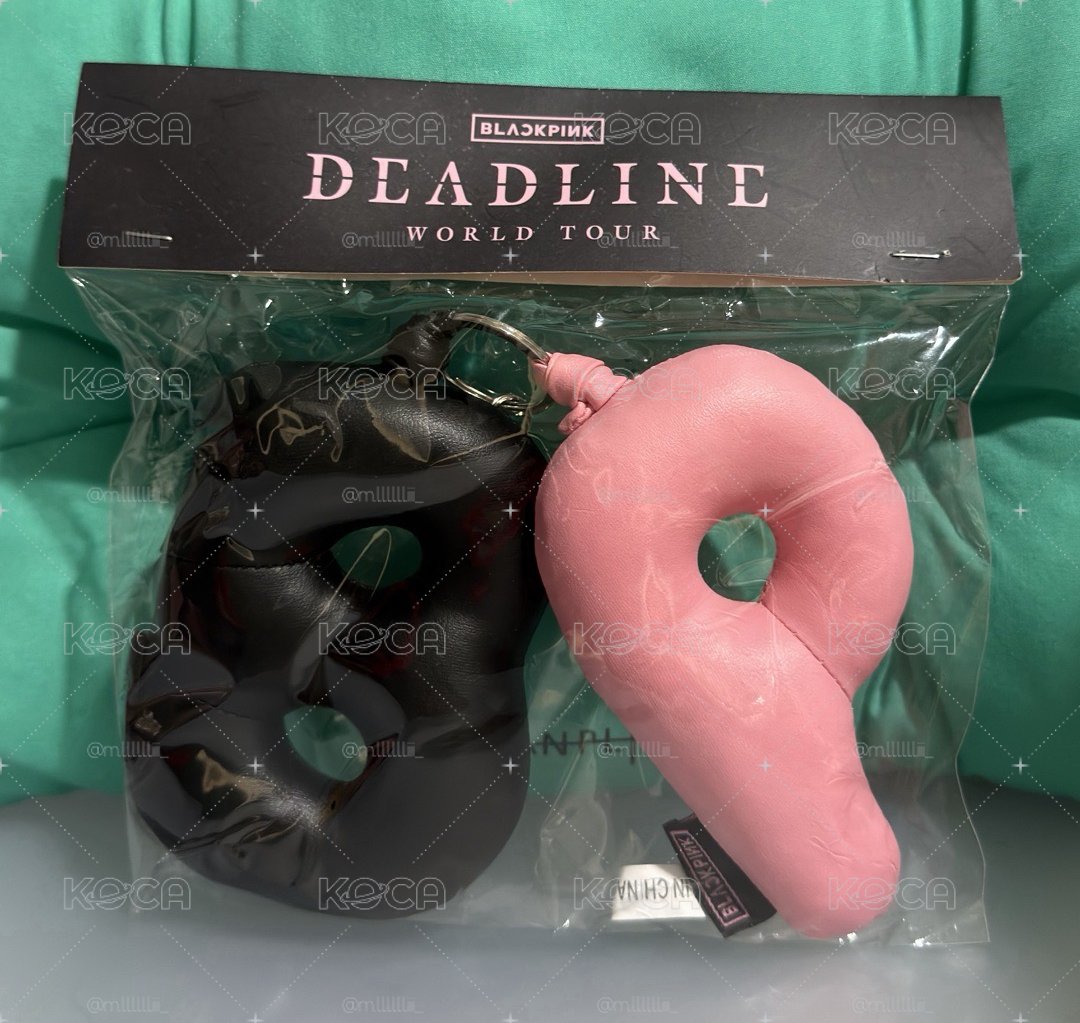 BLACKPINK BP皮革鑰匙圈