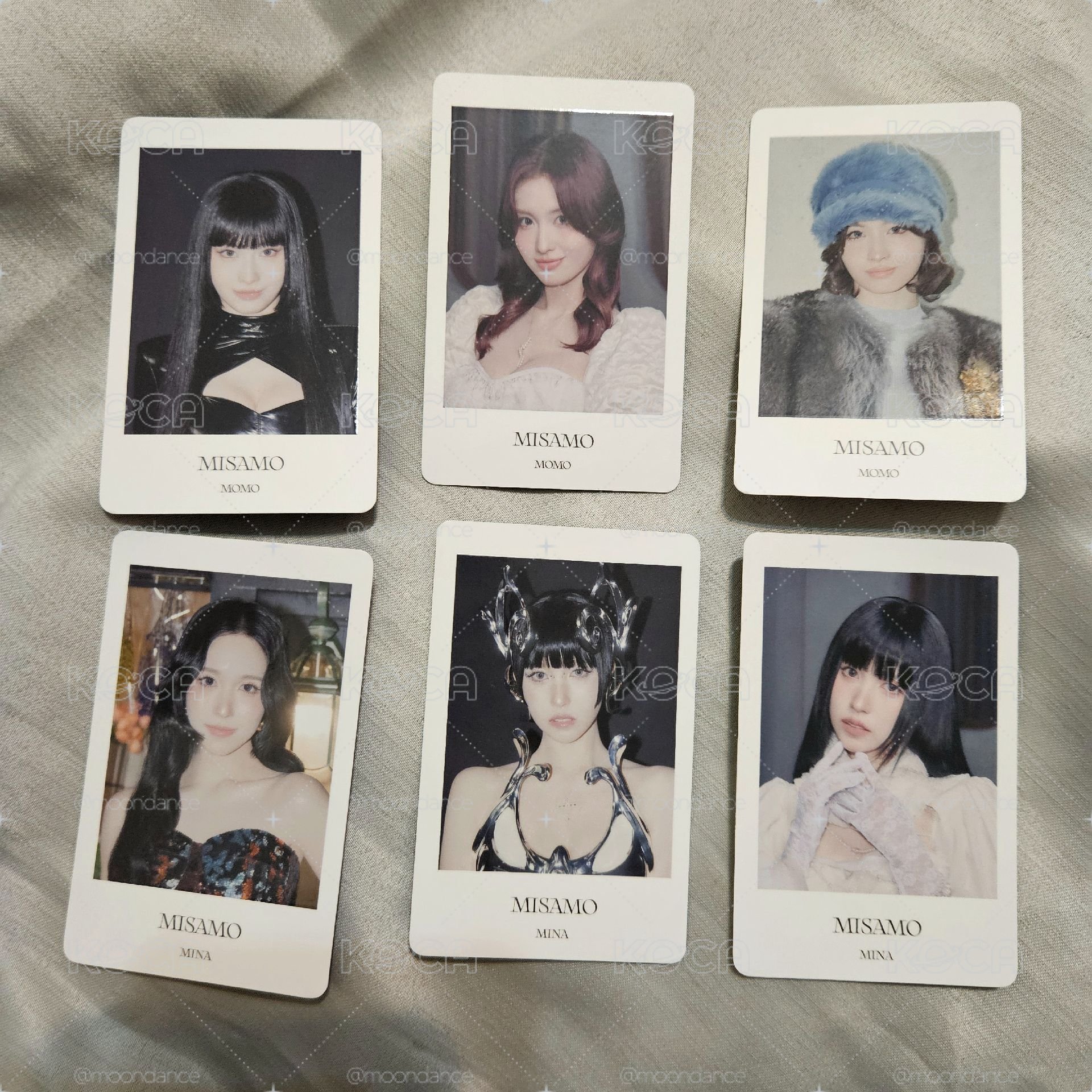 MISAMO 正規一 PLAY Showcase 周邊卡 MINA MOMO 拆售