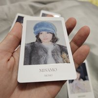 MISAMO 正規一 PLAY Showcase 周邊卡 MOMO 拆售 藍色毛帽 