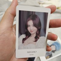 MISAMO 正規一 PLAY Showcase 周邊卡 MOMO 咖啡色長捲髮 