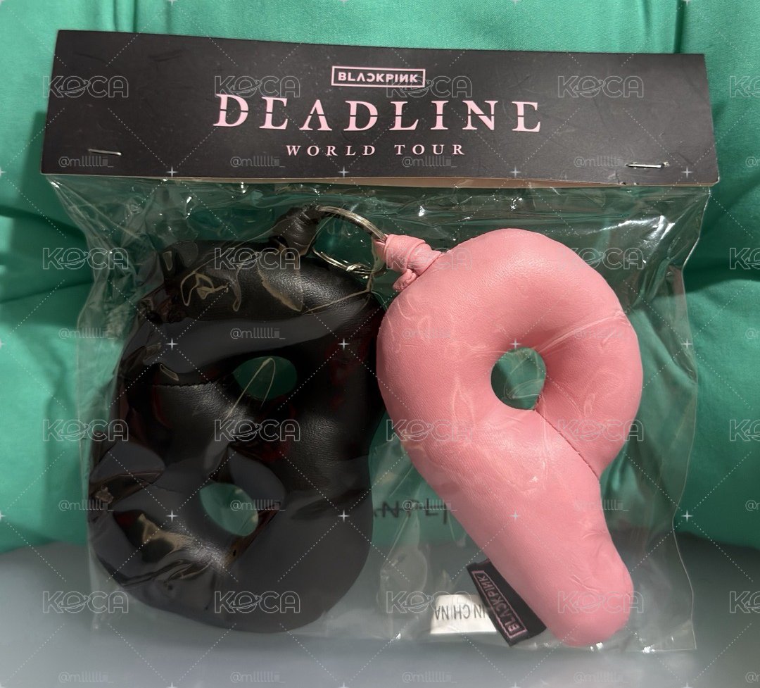BLACKPINK BP皮革鑰匙圈