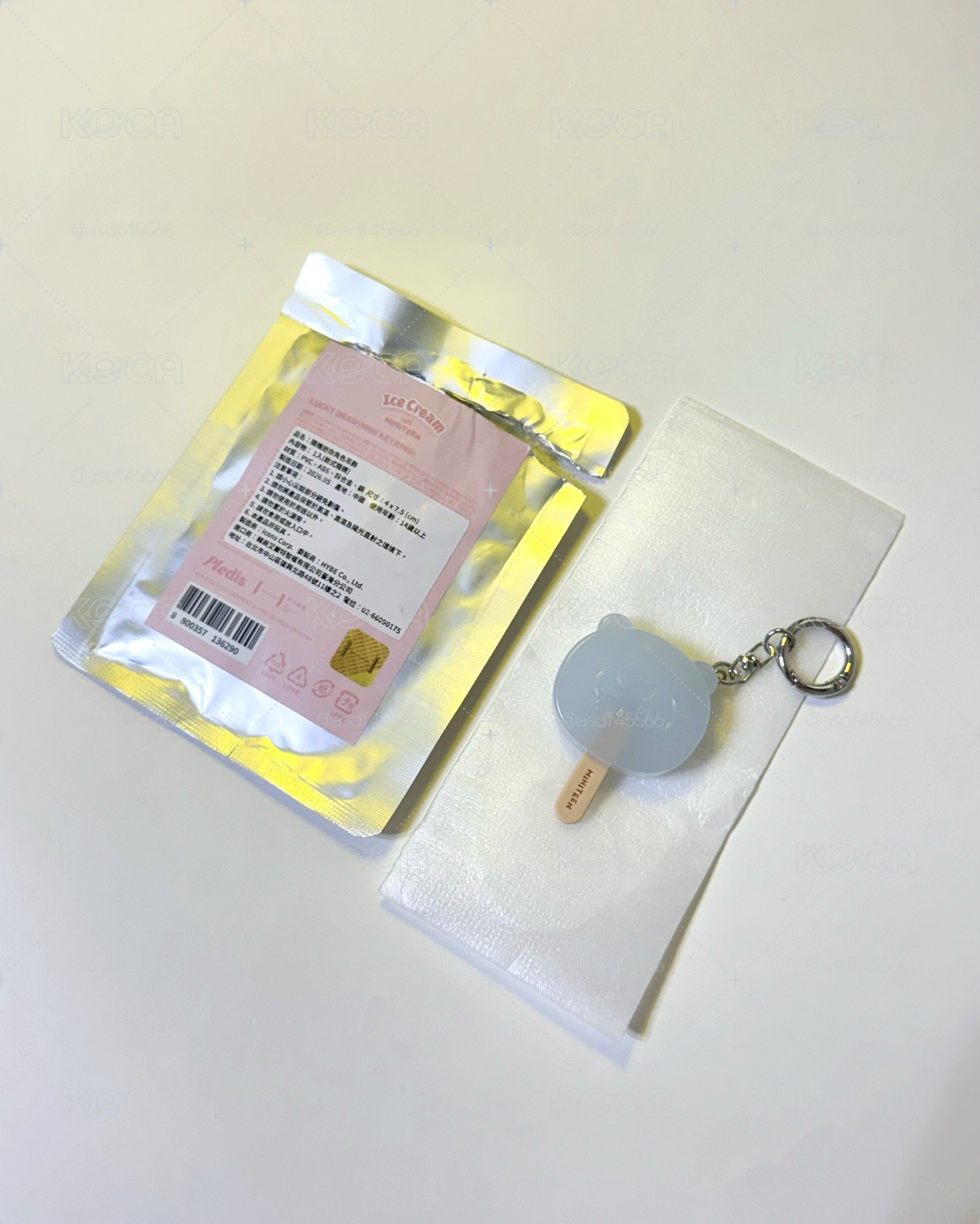 率 NONVER 夏日MINITEEN 鑰匙圈吊飾