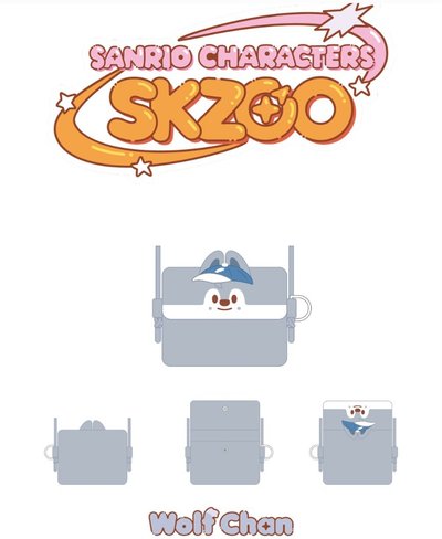 SKZOO三麗鷗 側背包 