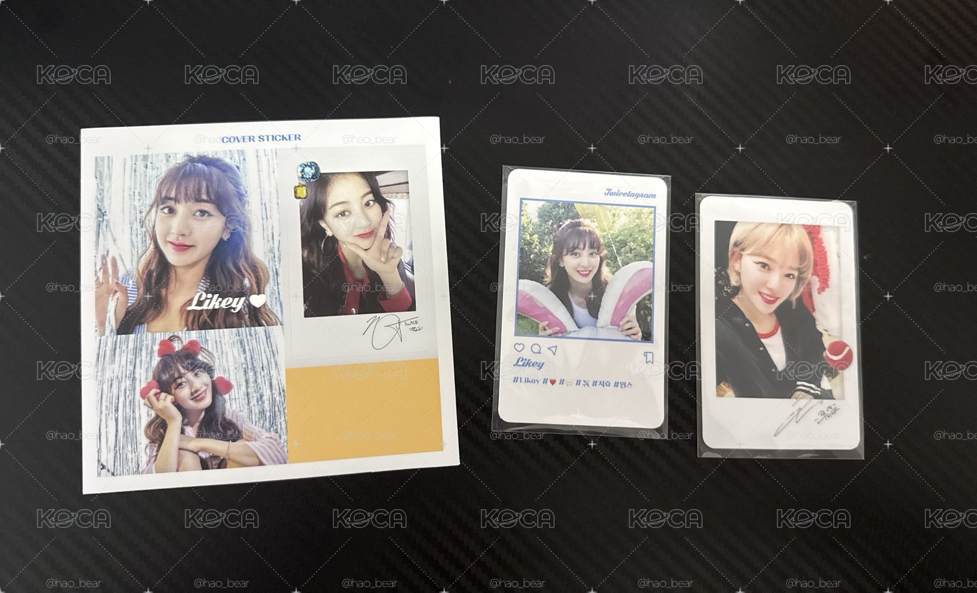 Twice 正規一 Twicetagram 貼紙 專卡