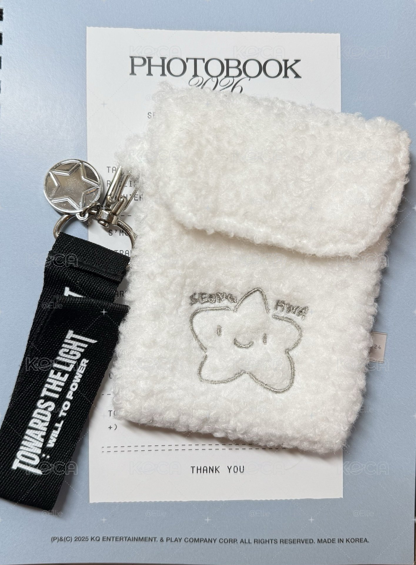 Towards the Light 零錢包 STRAP MINI POUCH-漂亮星星💫(含卡）