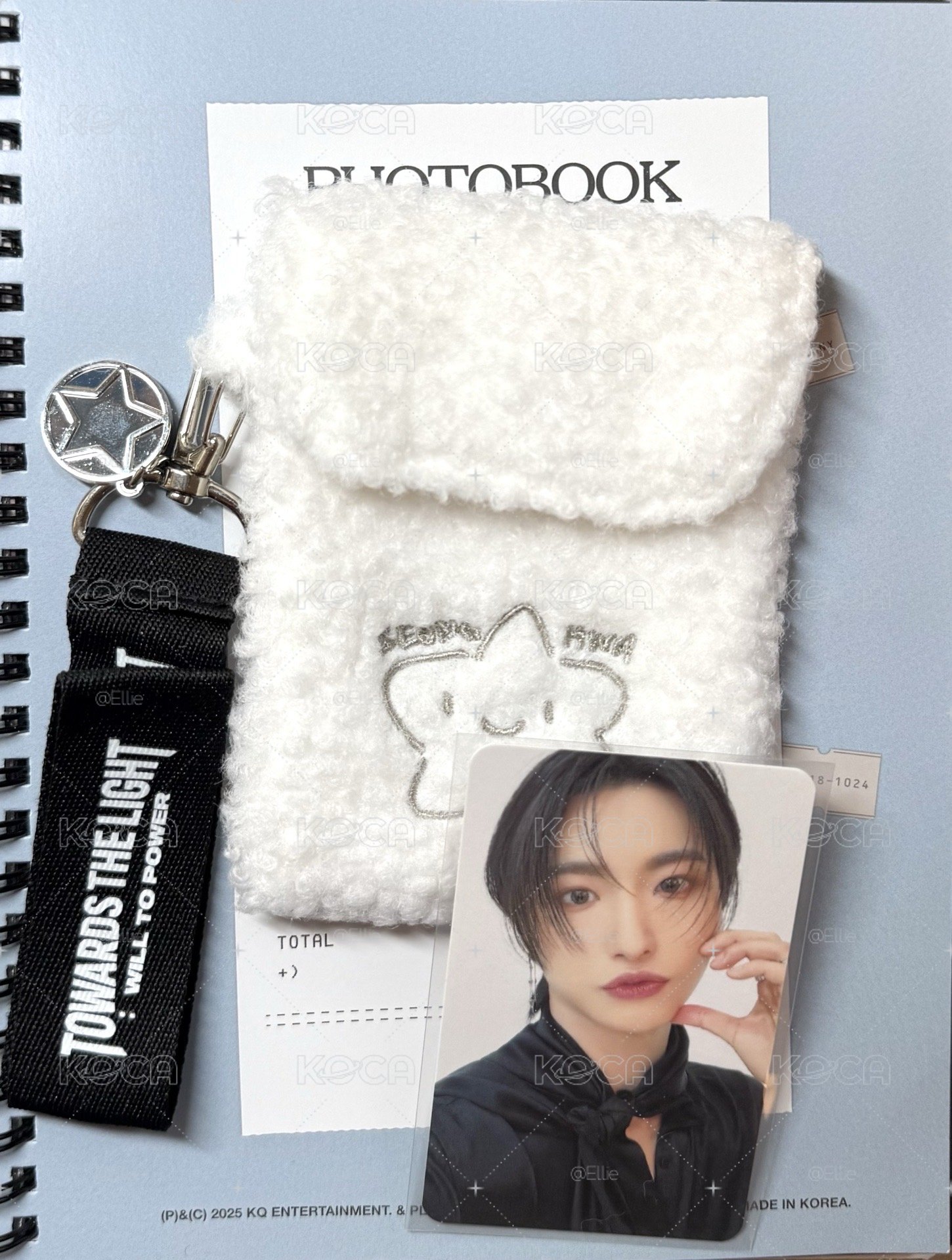 Towards the Light 零錢包 STRAP MINI POUCH-漂亮星星💫(含卡）