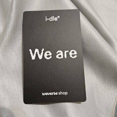 i-dle We Are wvs weverse 預售 特典卡 雨琦 Yuqi