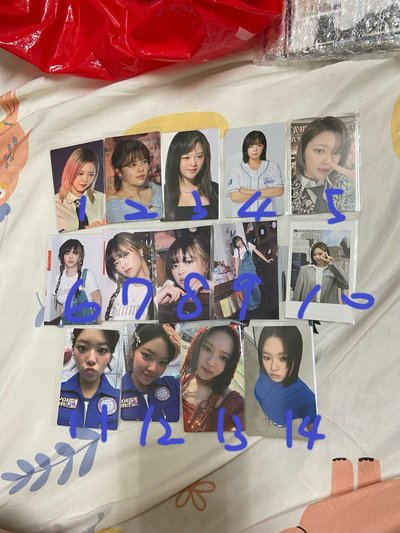 TWICE定延官方小卡