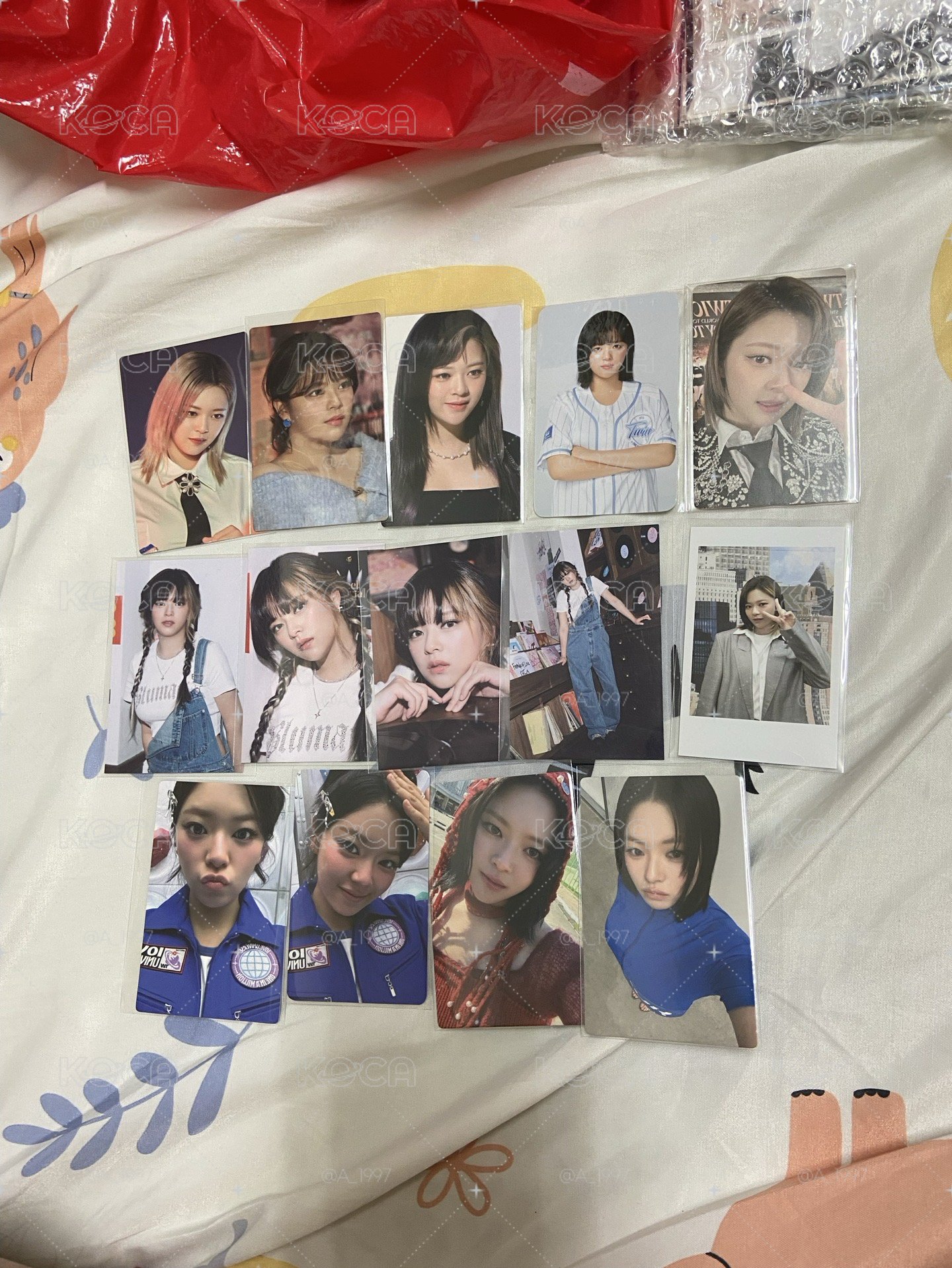 TWICE定延官方小卡