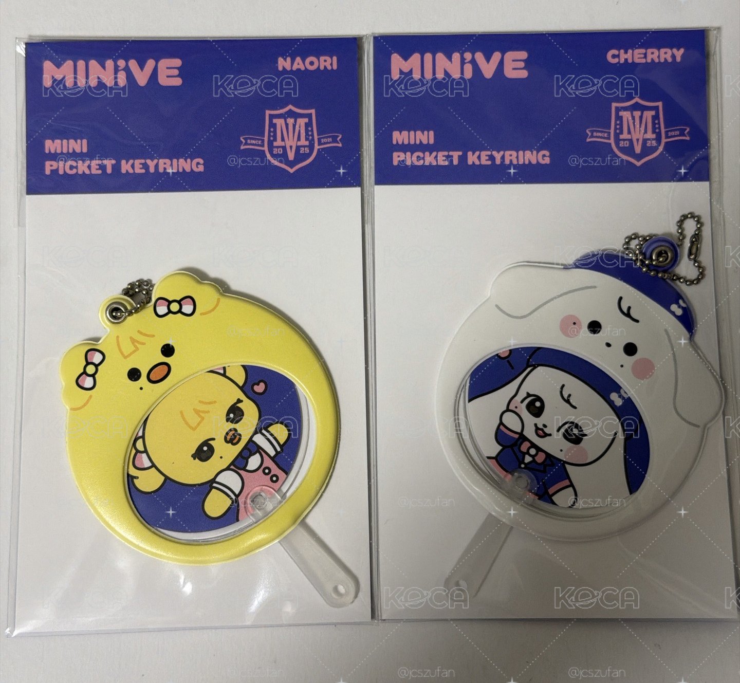 MINIVE SCHOOL  扇子鑰匙圈